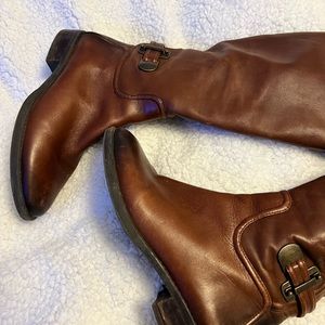Antonio Melani brown leather boots